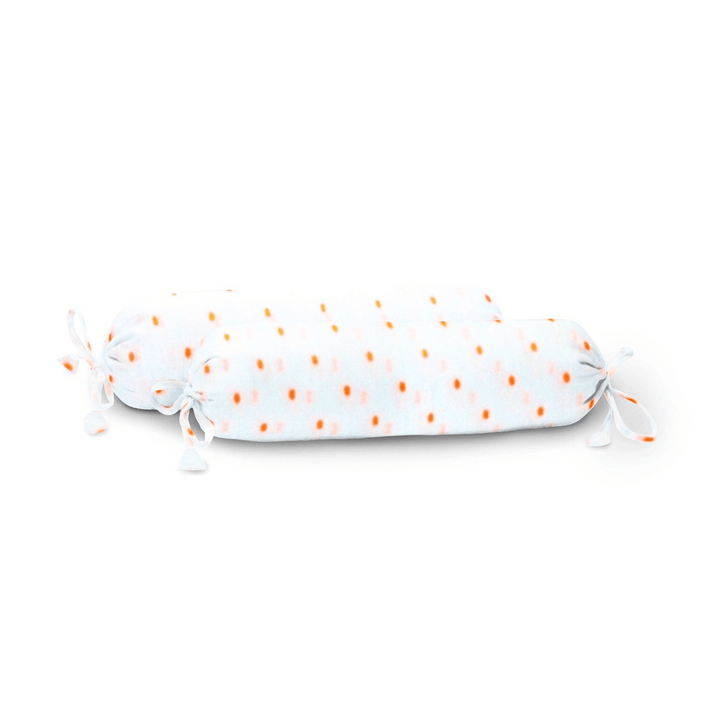 neon &amp; orange dots