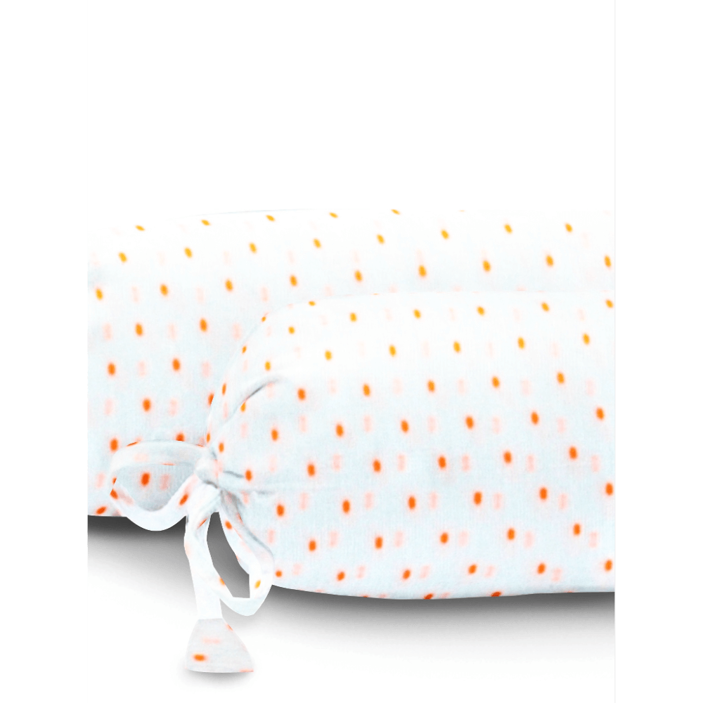 neon &amp; orange dots