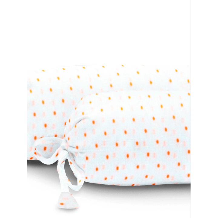 neon &amp; orange dots