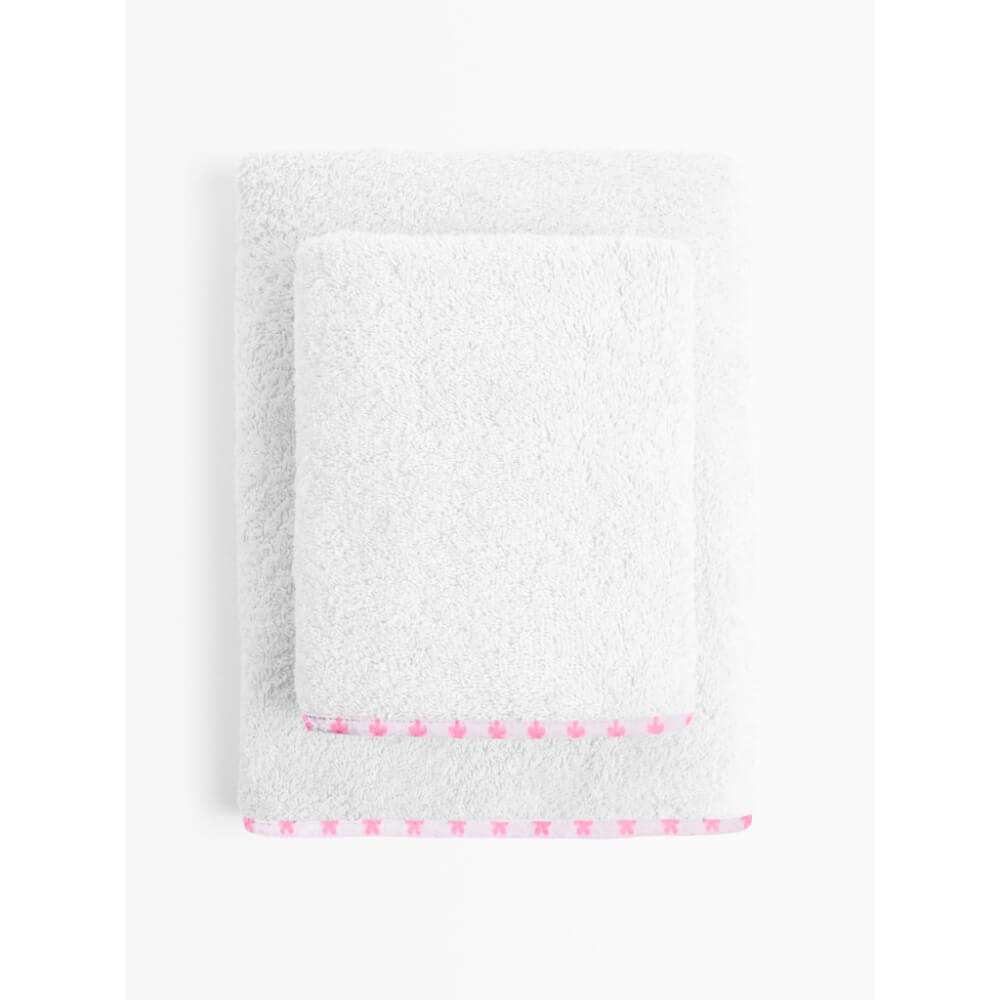 White &amp; Hot Pink Flower