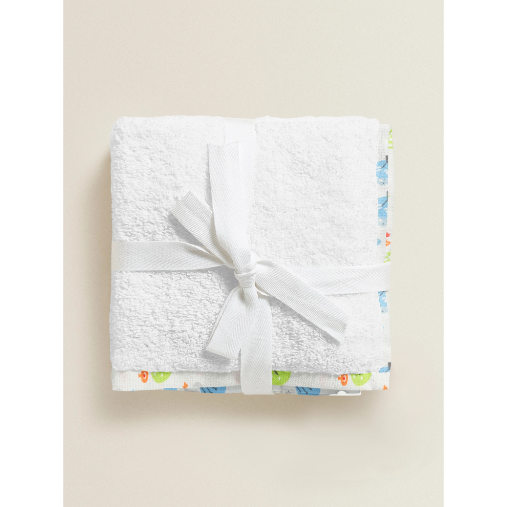 The Baby Atelier 100% Organic Junior Towel Set