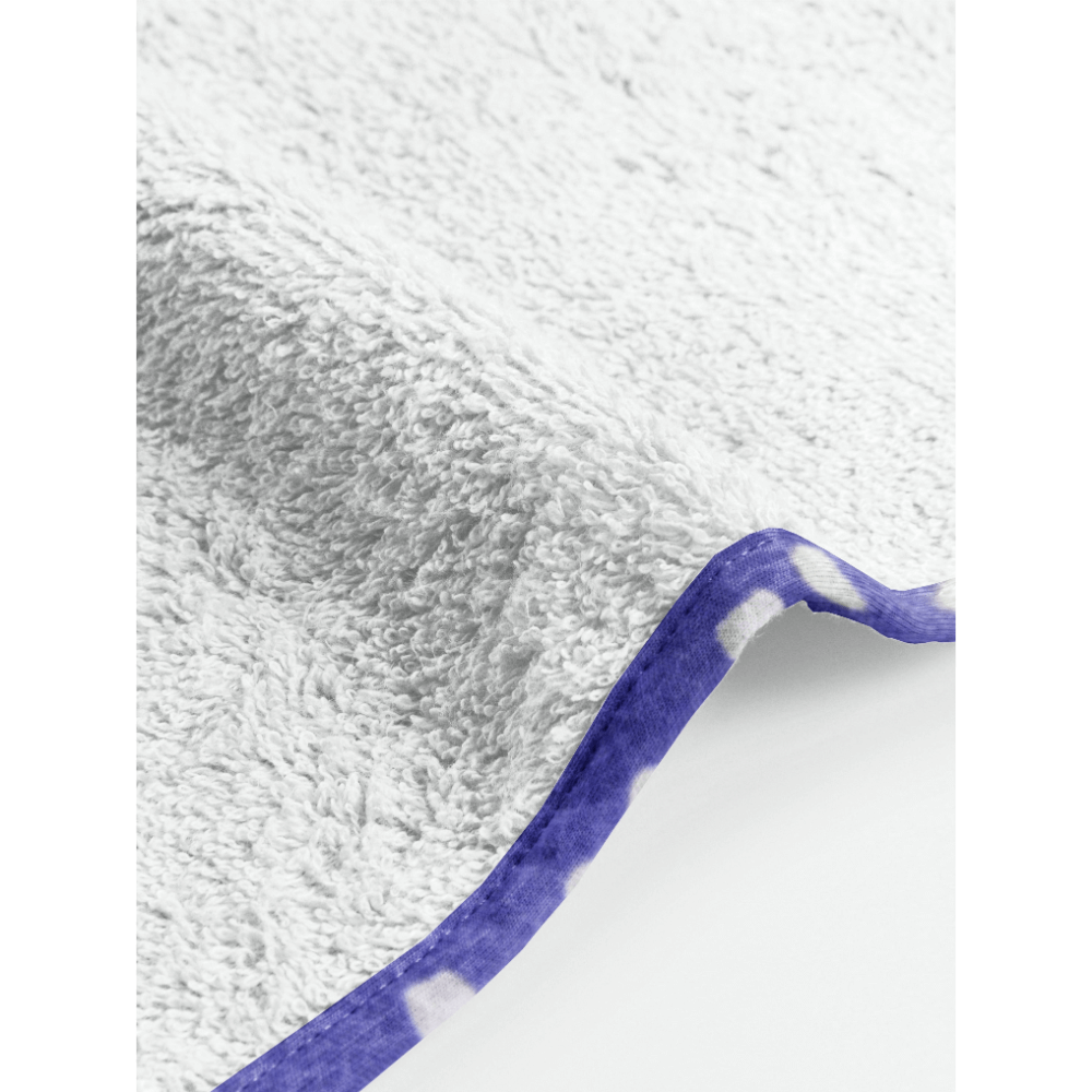 purple &amp; white spots