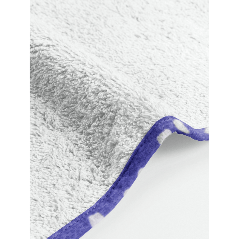 purple & white spots