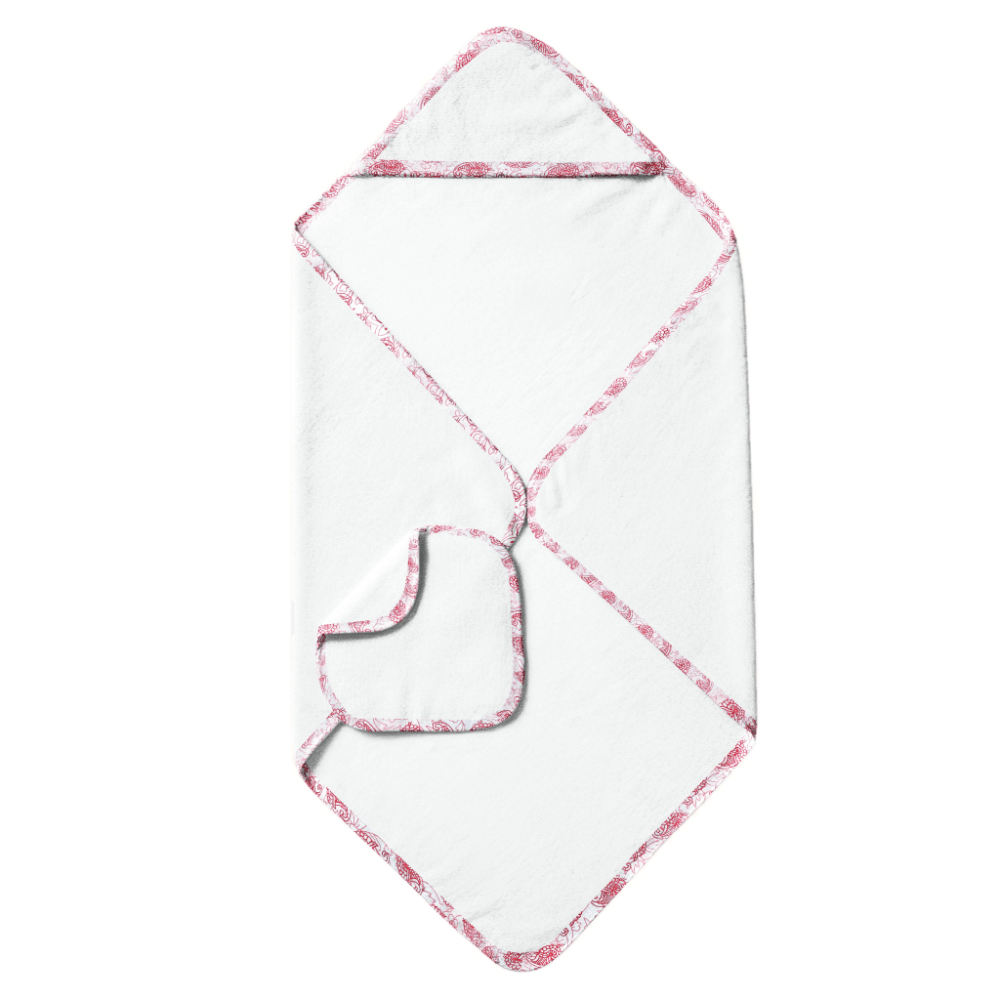 The Baby Atelier Organic Hooded Towel Set