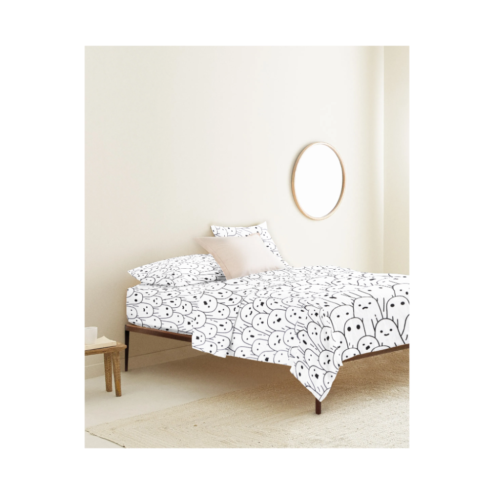 The Baby Atelier 100% Organic Queen Duvet Cover