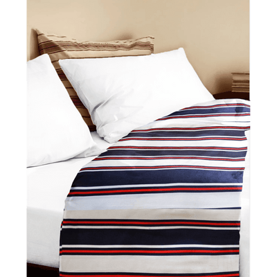 blue and red stripes