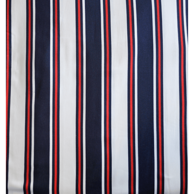 blue and red stripes