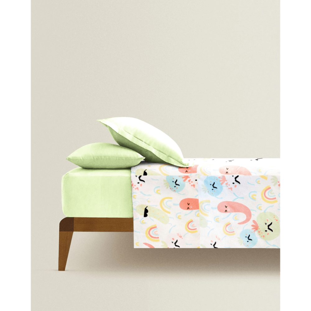 The Baby Atelier Organic Junior Bed Cover - Queen