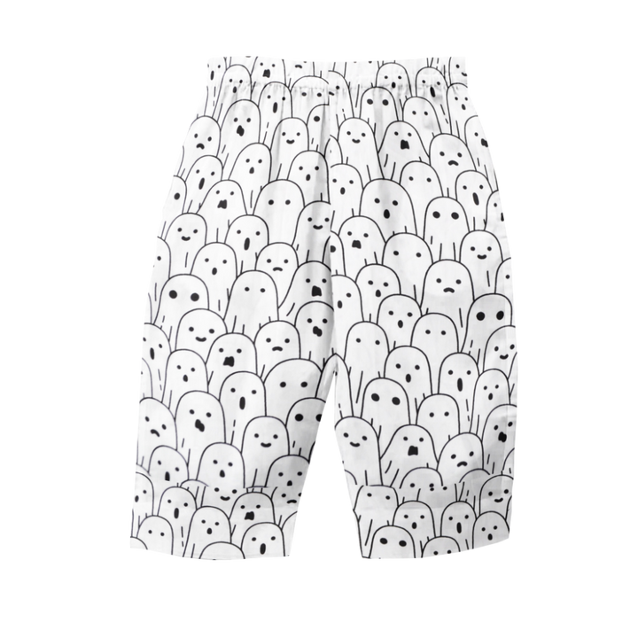The Baby Atelier Short Sleeves Collared Pajama Set - Casper