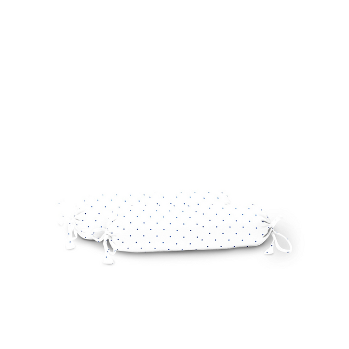 Cream &amp; Navy Dots