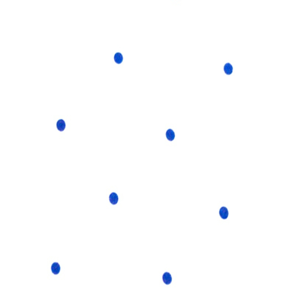 Cream &amp; Navy Dots