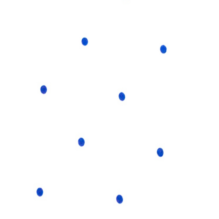 Cream &amp; Navy Dots