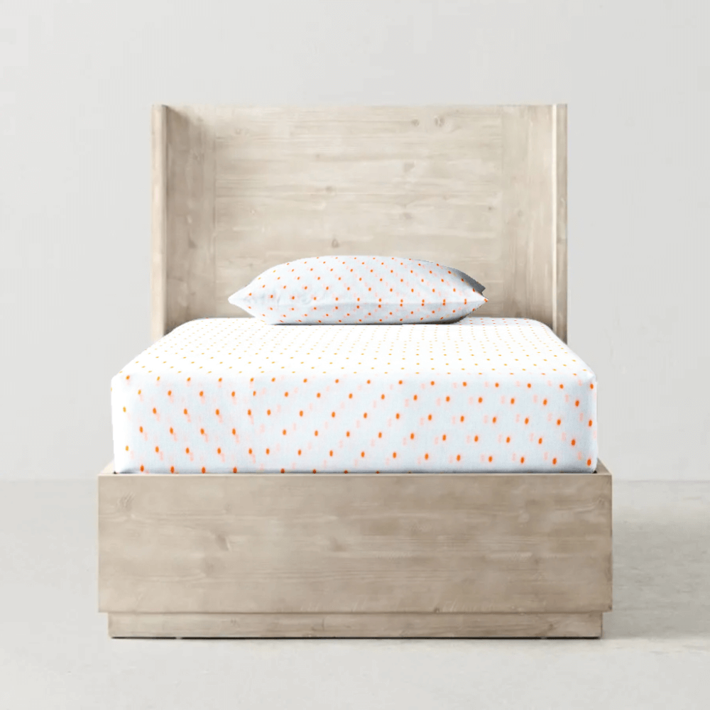 The Baby Atelier Organic Printed Fitted Single Sheet