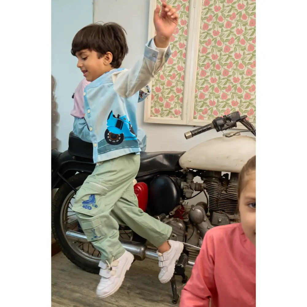 The Baby Trunk Unisex Scaterboy Cargo Pants