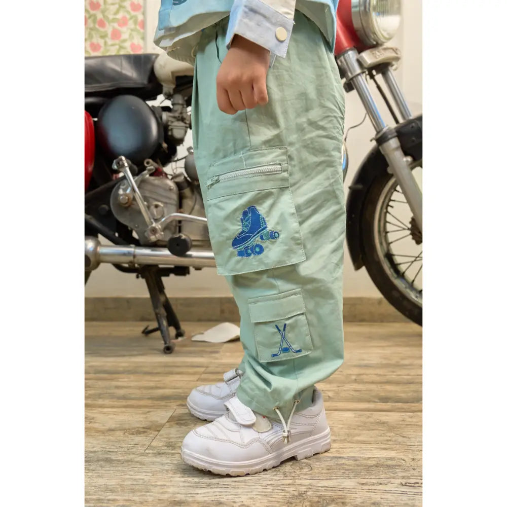 The Baby Trunk Unisex Scaterboy Cargo Pants