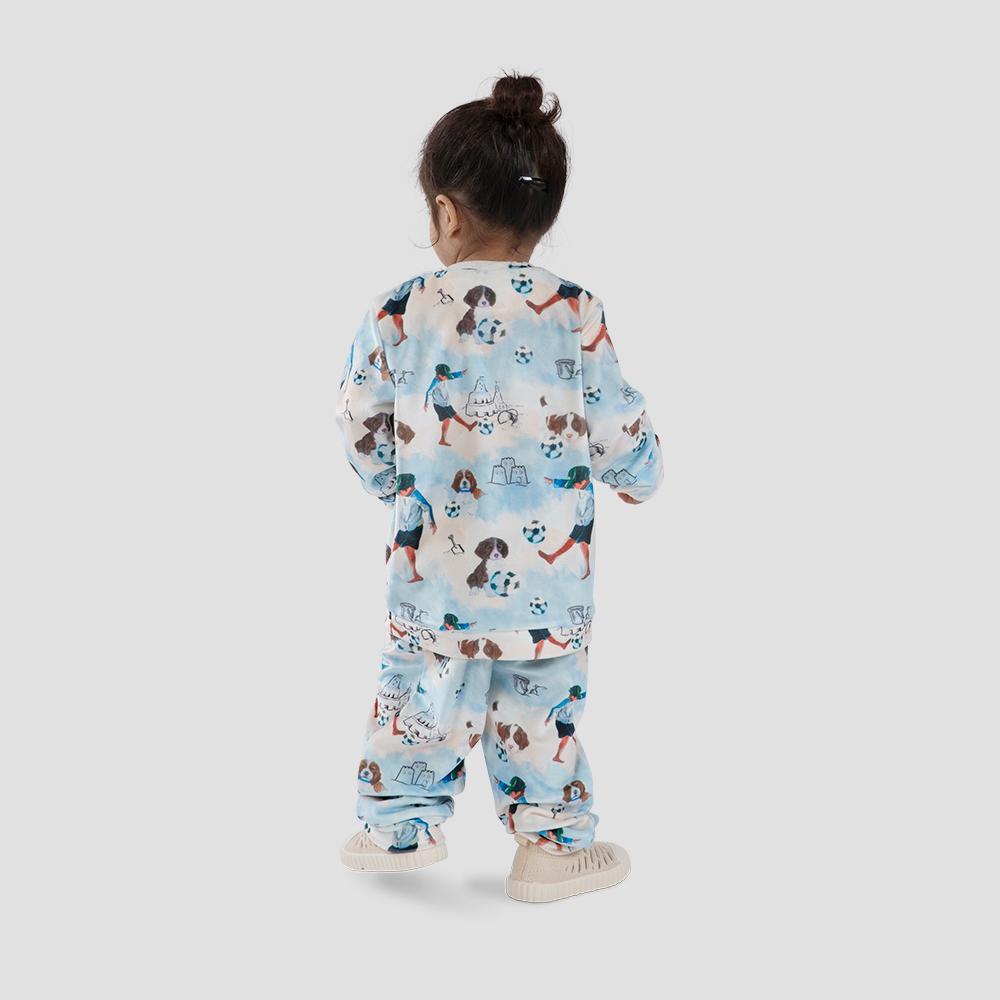 The Baby Trunk Co-ord Set - Football