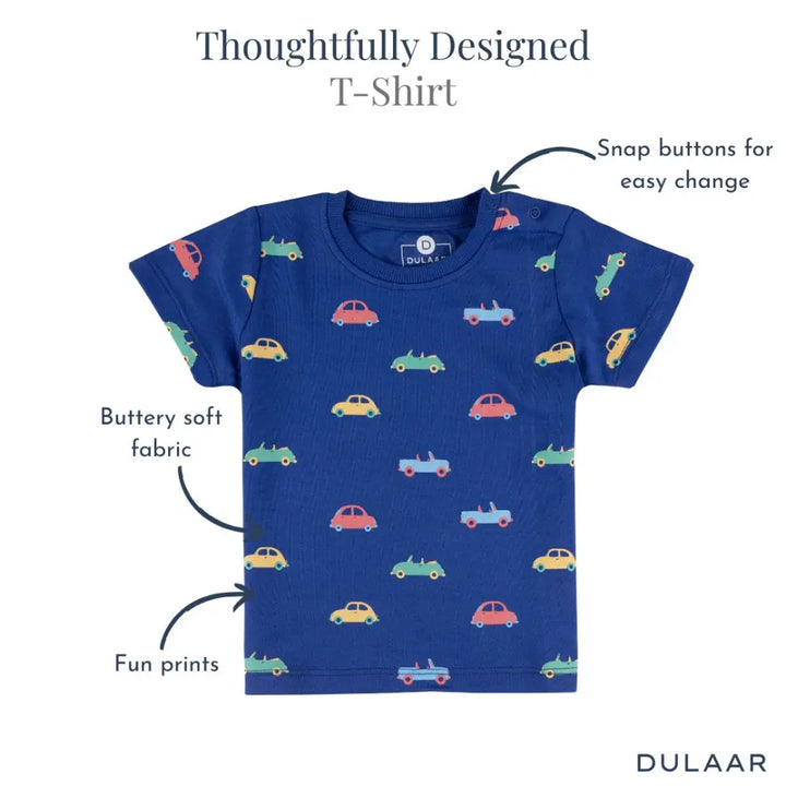 Dulaar Cotton T-shirt Wildride - Set of 3