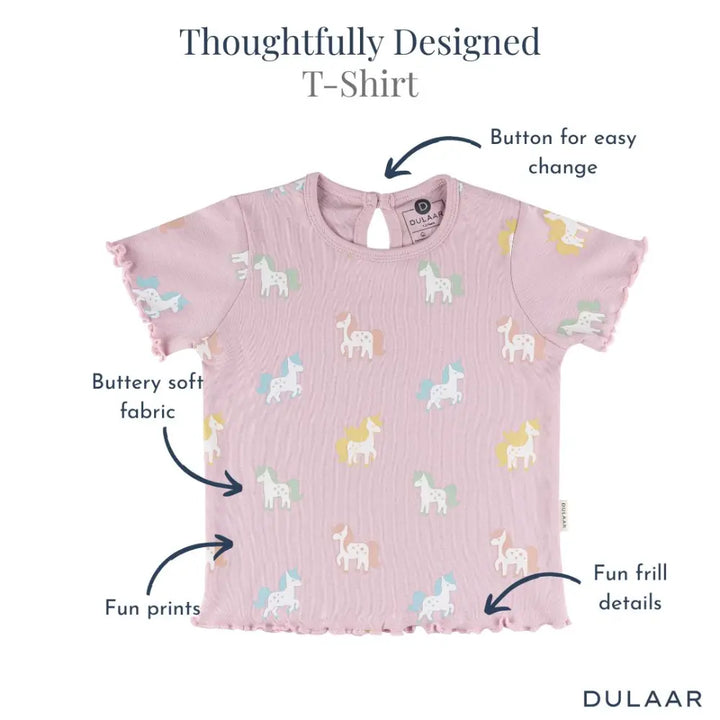 Dulaar Cotton T-shirt Wonderland - Set of 3