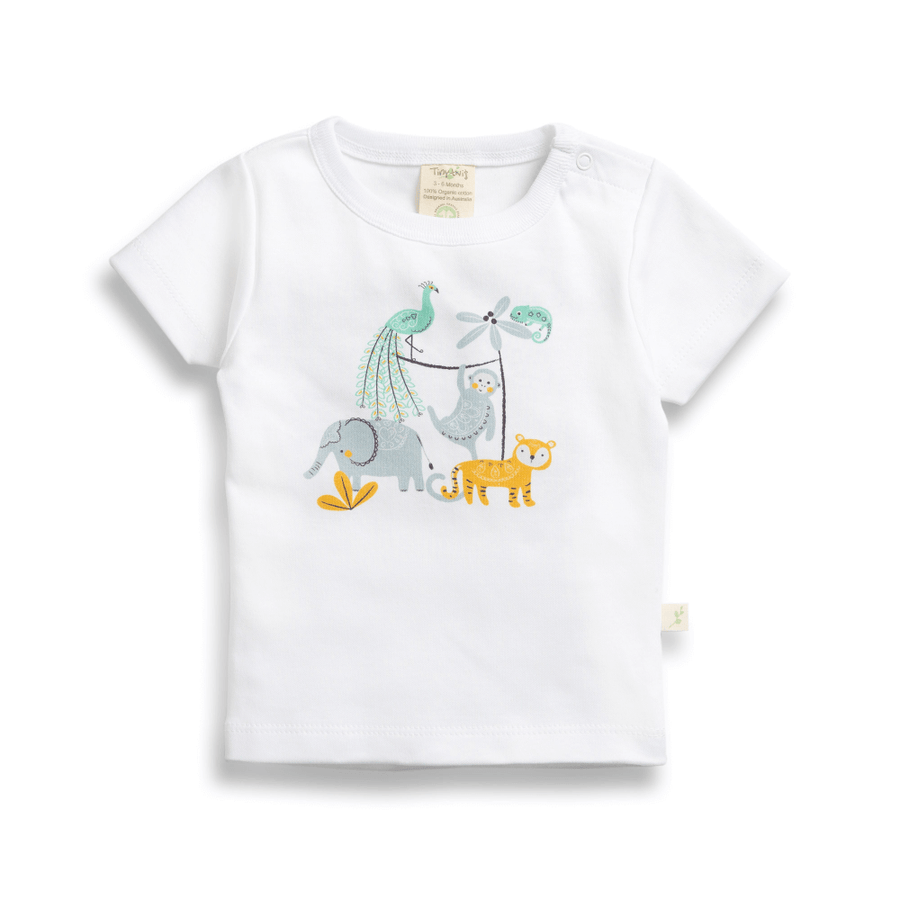 Tiny Twig Round Neck Tee Perfect Paradise