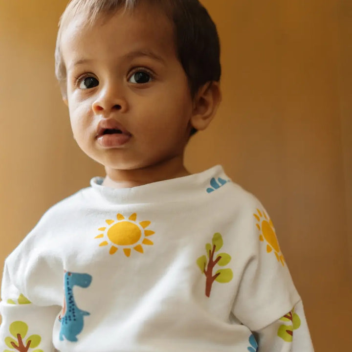 Dulaar Organic Tracksuit Set - A Day with Dinos (OG)