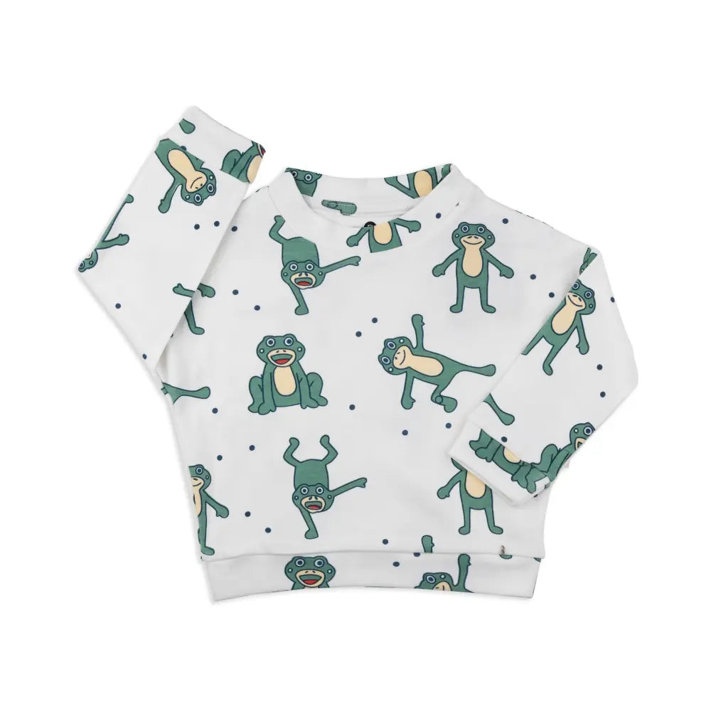 Dulaar Organic Tracksuit Set - Hoppy Froggy