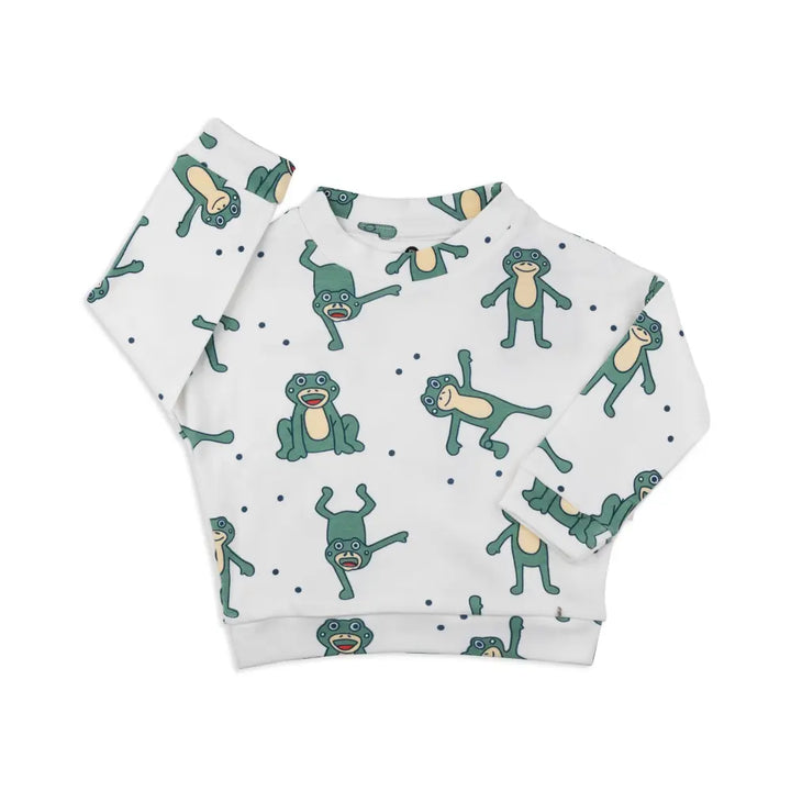 Dulaar Organic Tracksuit Set - Hoppy Froggy