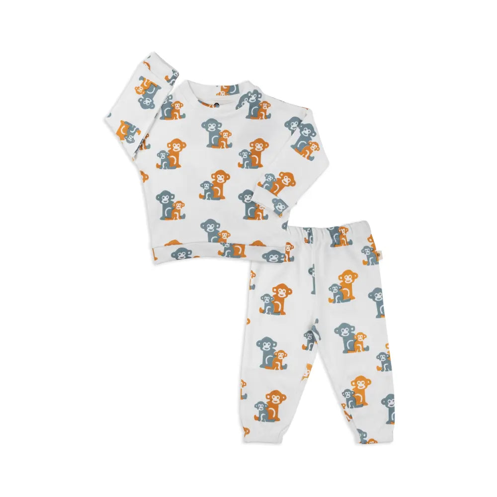 Dulaar Organic Tracksuit Set - Two Little Monkeys