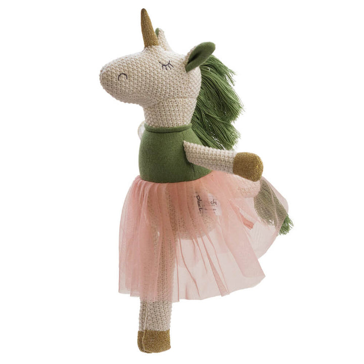 Pluchi Kizzy The Unicorn Tulle Dress Soft Toy
