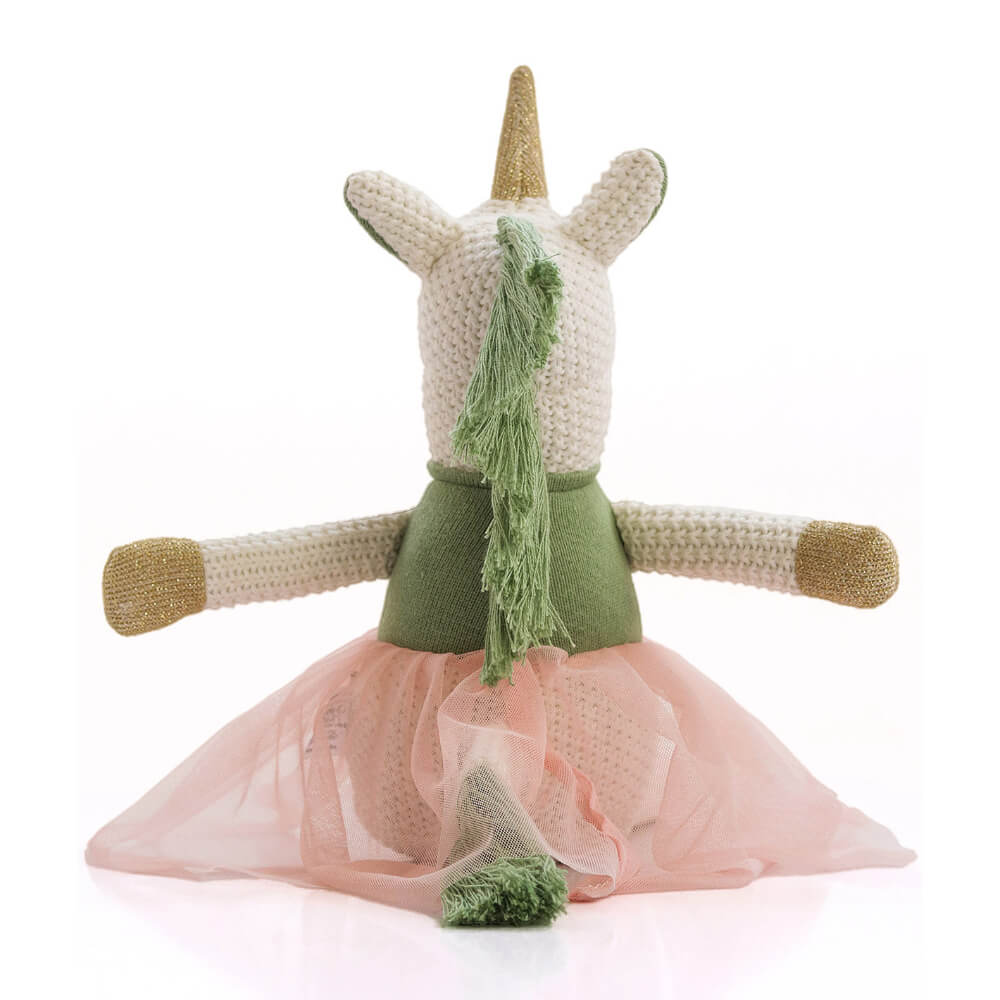 Pluchi Kizzy The Unicorn Tulle Dress Soft Toy
