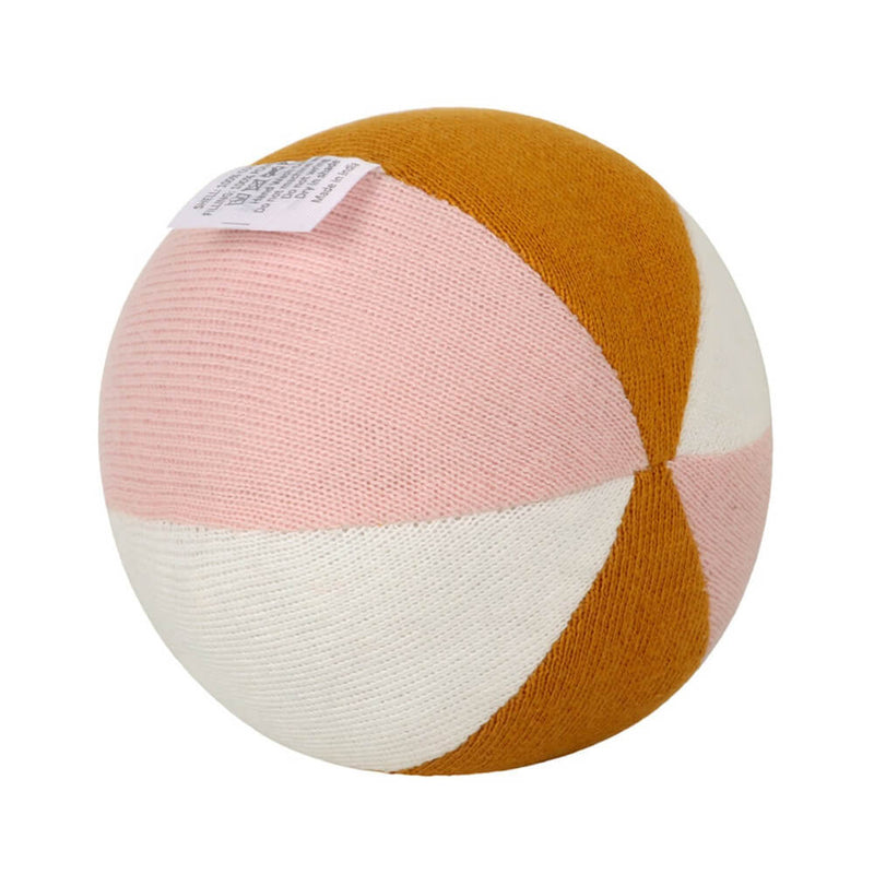 Pluchi Pink Rolley Rattle Soft Toy