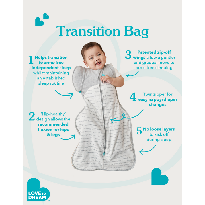 Love to Dream Swaddle Up™ Transition Bag - 0.2T - Stretch Cotton - You Are My