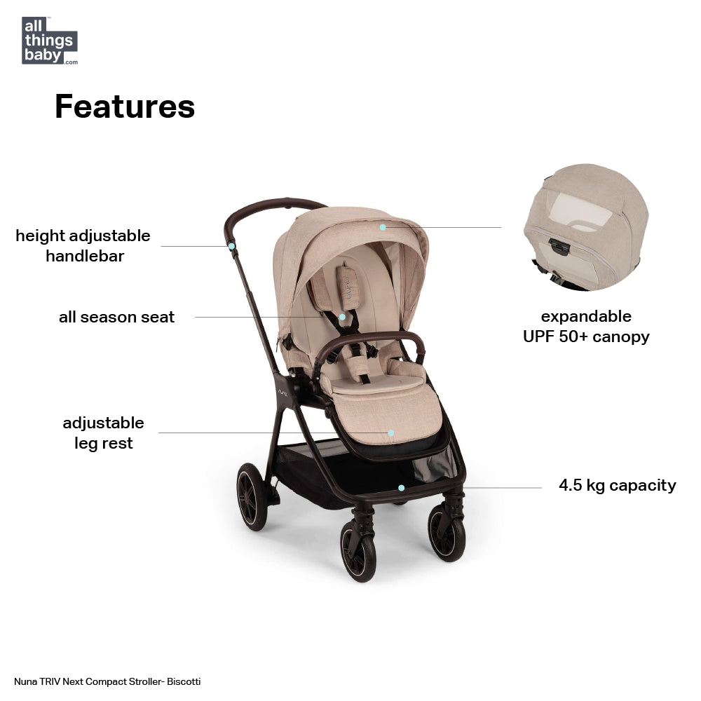 Nuna TRIV Next Compact Stroller