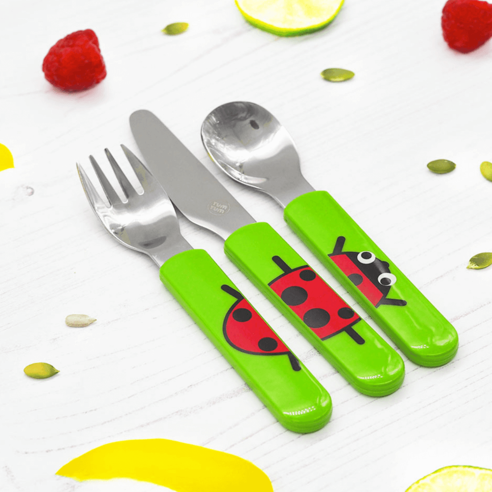 Easy Scoop Children's Cutlery Set with Travel Case