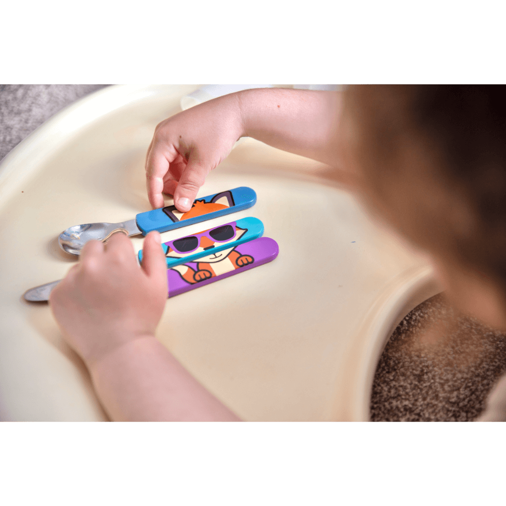 Easy Scoop Children's Cutlery Set with Travel Case