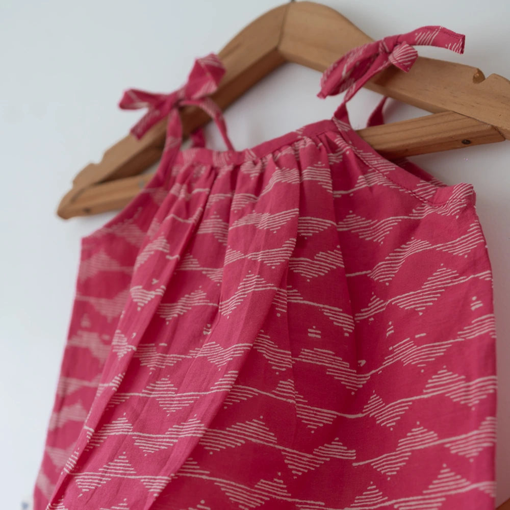 Love The World Today The Sun-Dappled Tie-Top Set