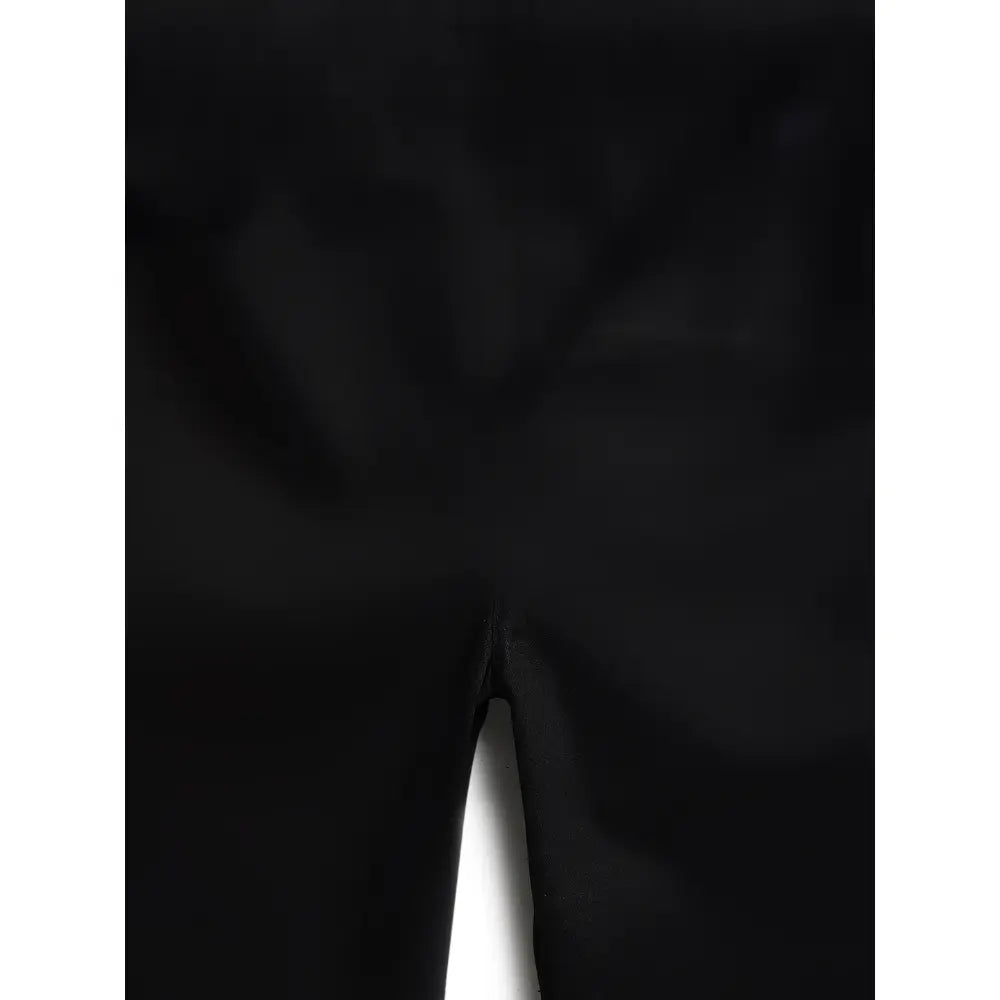 Tiber Taber 100% Cotton Woven Classic Formal Pant - Black