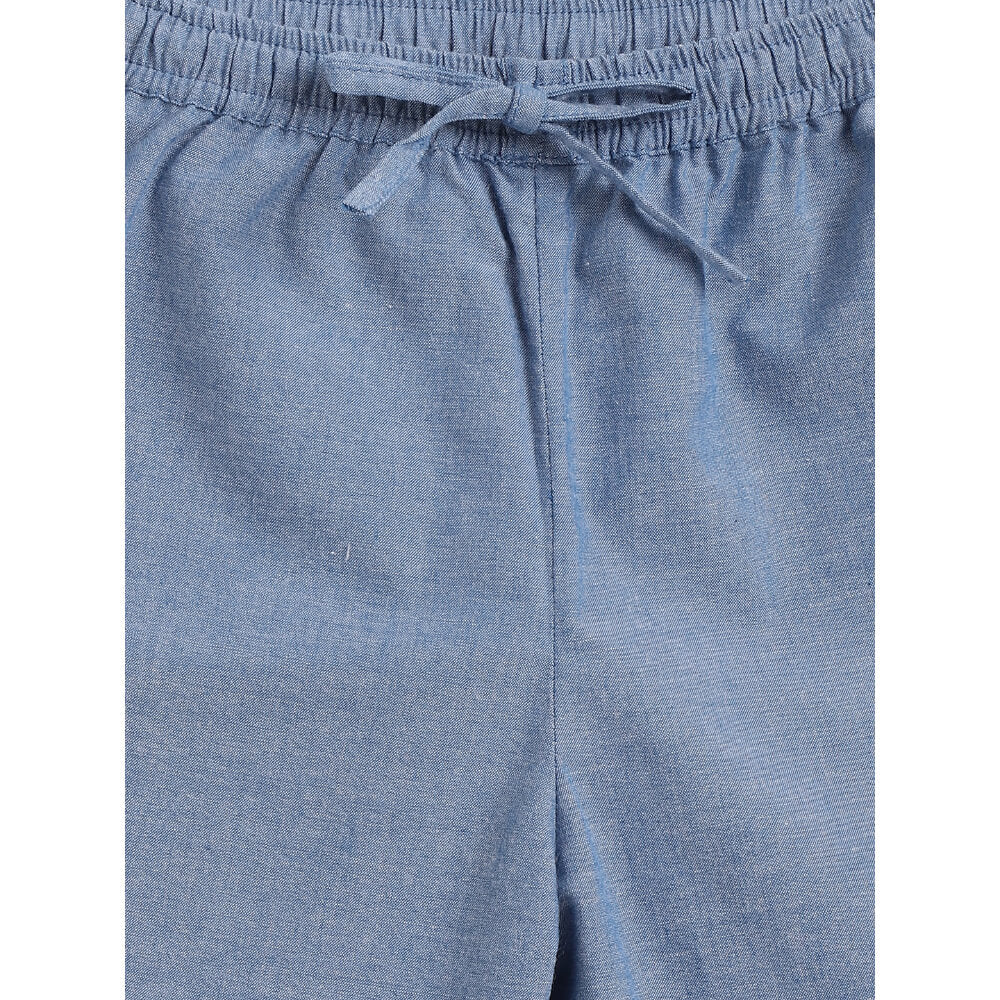 Tiber Taber Boy Elephant Kurta Pyjama Set - Cream