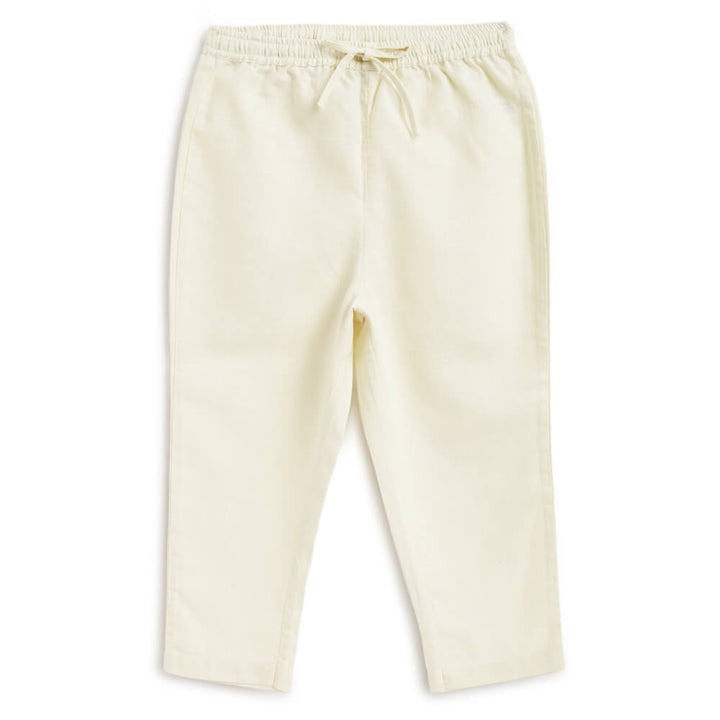 Tiber Taber Boy Lion Kurta Pyjama Set - Green