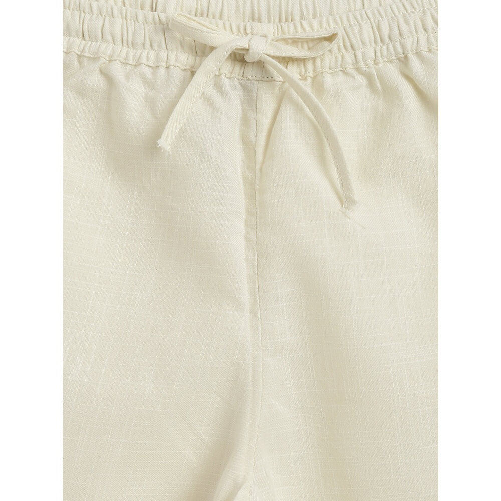 Tiber Taber Boy Lion Kurta Pyjama Set - Green
