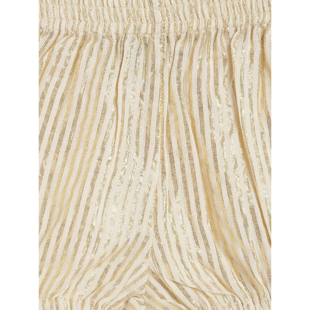 Tiber Taber Girl Summer Shimmer Dress-Cream