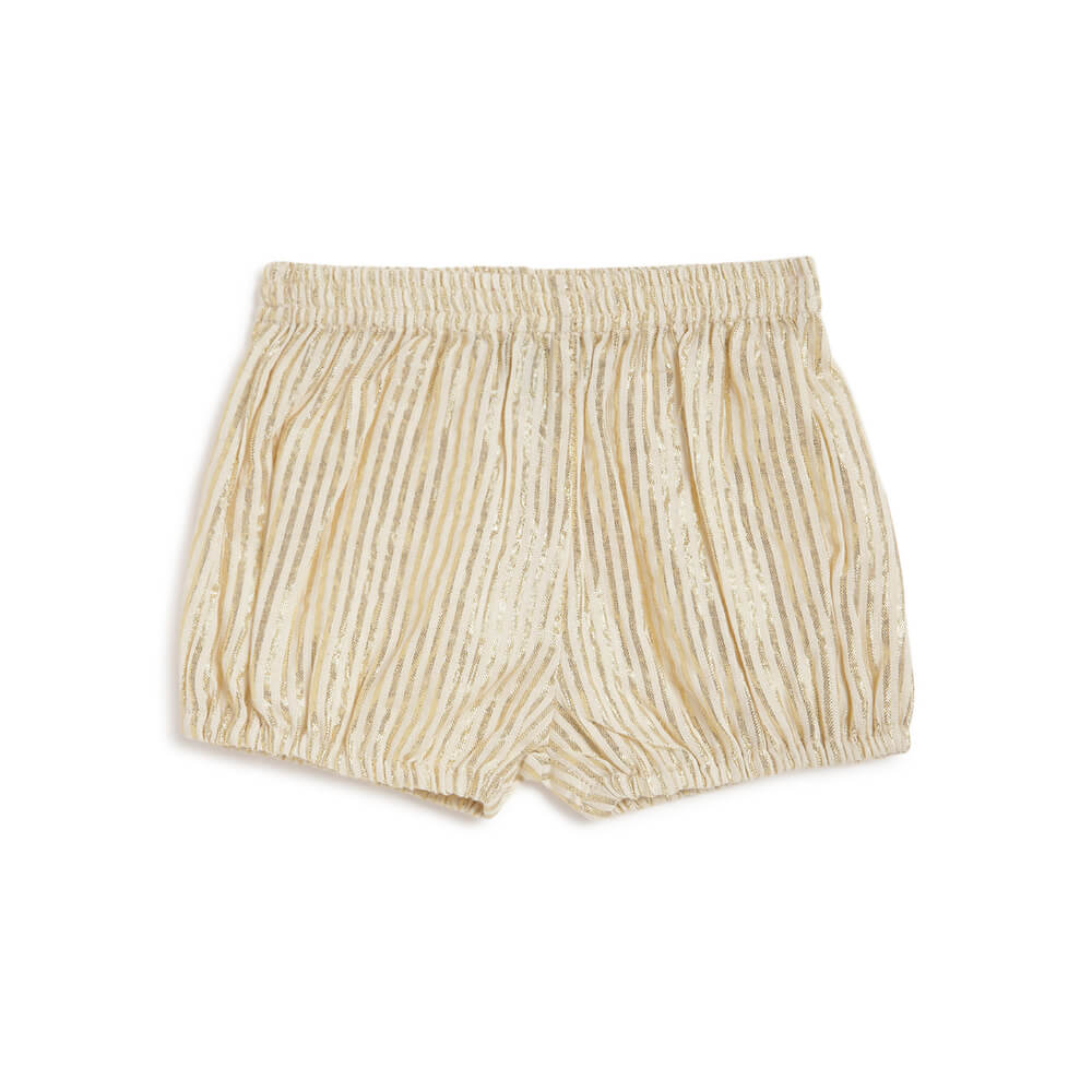 Tiber Taber Girl Summer Shimmer Dress-Cream