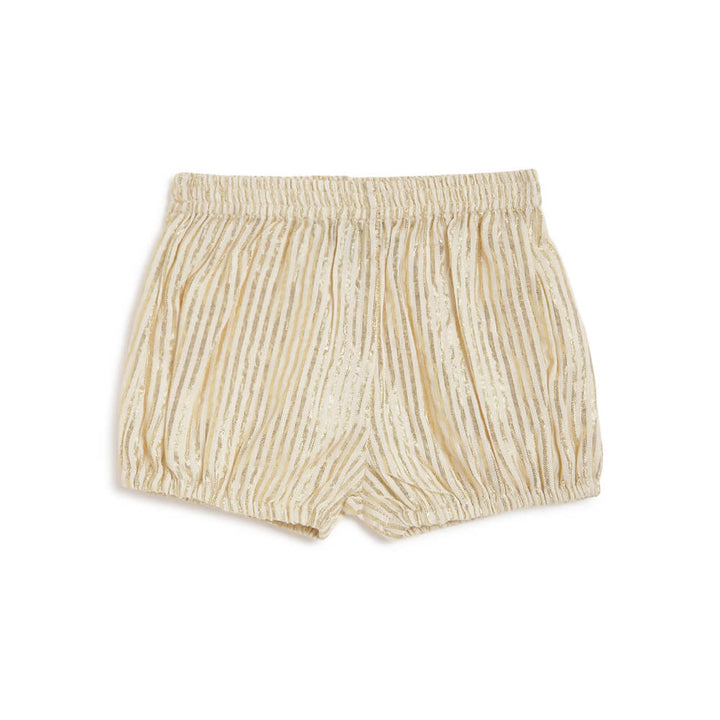 Tiber Taber Girl Summer Shimmer Dress-Cream