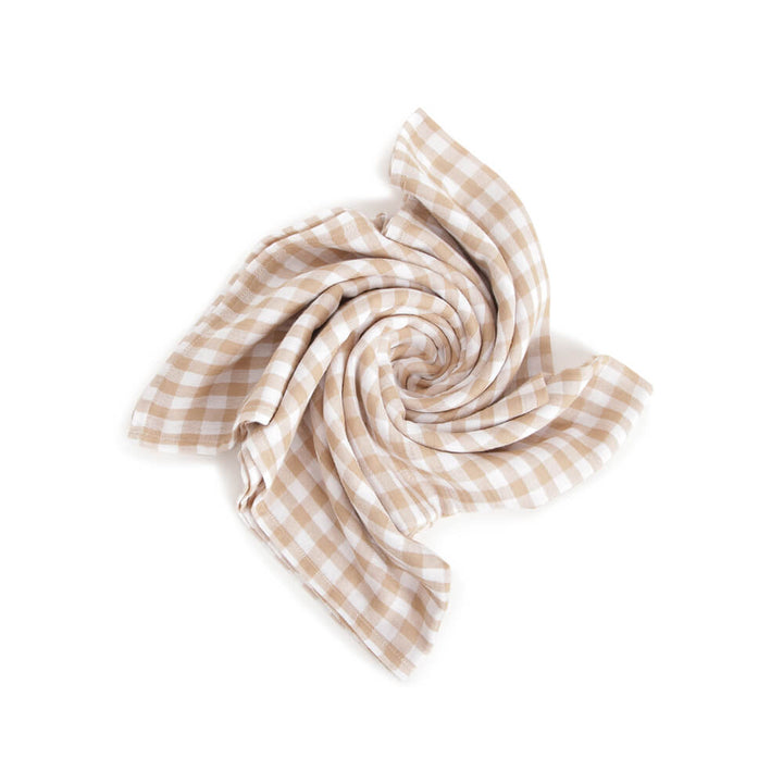 Tiber Taber Unisex Summer Friendly Swaddles-Beige