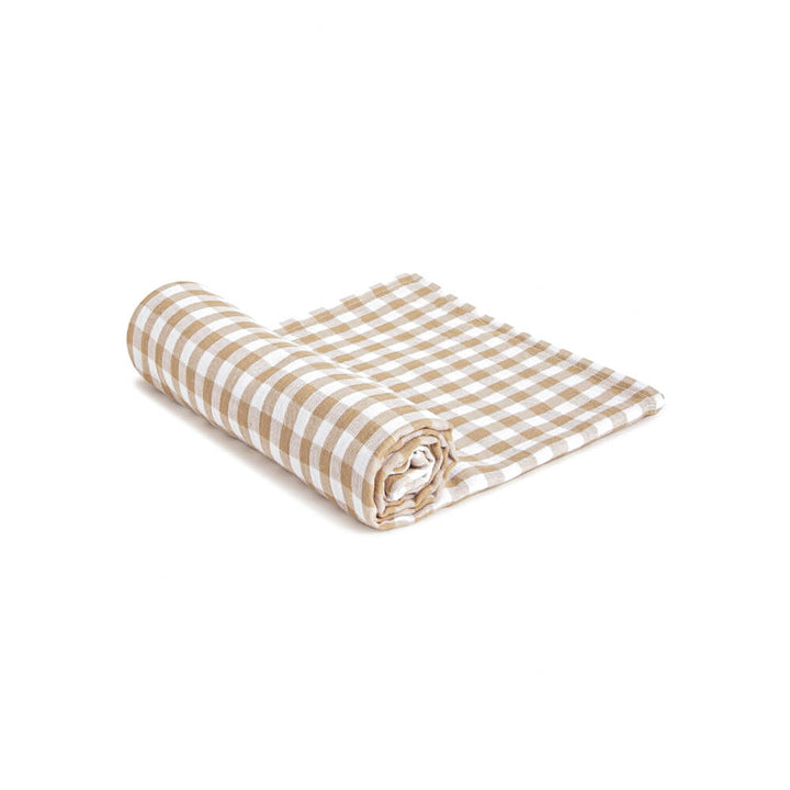 Tiber Taber Unisex Summer Friendly Swaddles-Beige