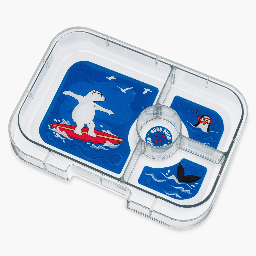 Yumbox Surf Blue Panino - Polar Bear Tray