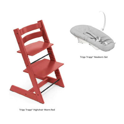 Tripp Trapp Chair + Newborn Set Bundle