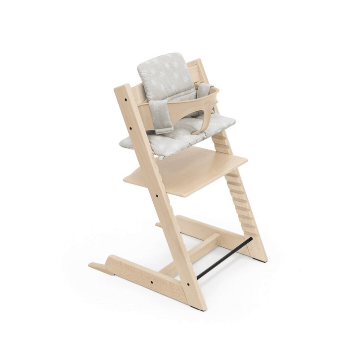 Stokke Tripp Trapp Classic Cushion – Soft &amp; Supportive Seat Cushion for Tripp Trapp Highchair, Fits All Tripp Trapp Chairs with or without Baby Set, Water-Repellent, Anti-Slip &amp; Easy to Clean, Organic Cotton