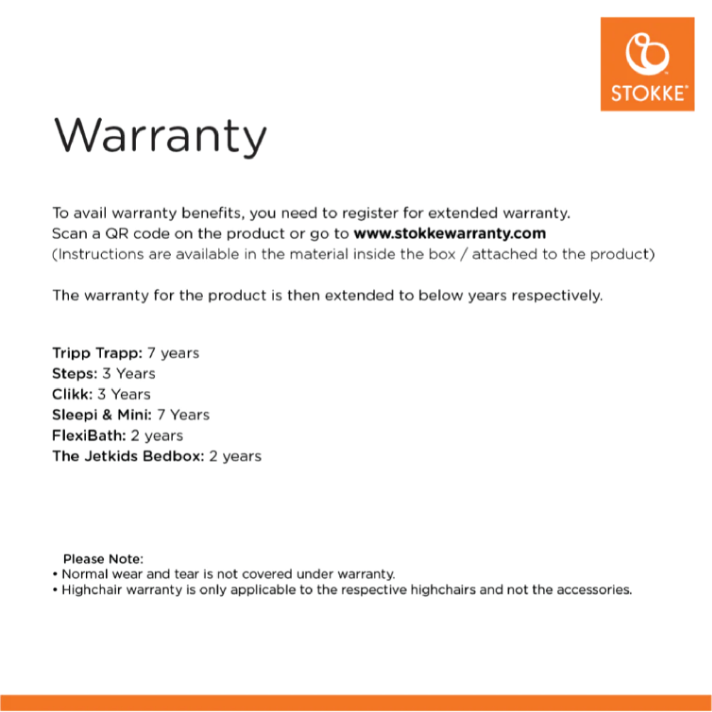 stokke tripp trapp warranty Stokke Tripp Trapp Highchair with Baby Set V2 & Harness V1