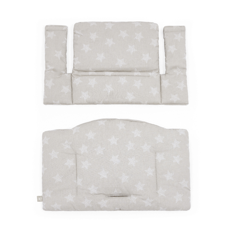 Stokke Tripp Trapp Classic Cushion – Soft &amp; Supportive Seat Cushion for Tripp Trapp Highchair, Fits All Tripp Trapp Chairs with or without Baby Set, Water-Repellent, Anti-Slip &amp; Easy to Clean, Organic Cotton