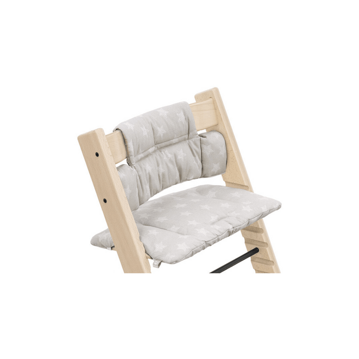 Stokke Tripp Trapp Classic Cushion – Soft &amp; Supportive Seat Cushion for Tripp Trapp Highchair, Fits All Tripp Trapp Chairs with or without Baby Set, Water-Repellent, Anti-Slip &amp; Easy to Clean, Organic Cotton